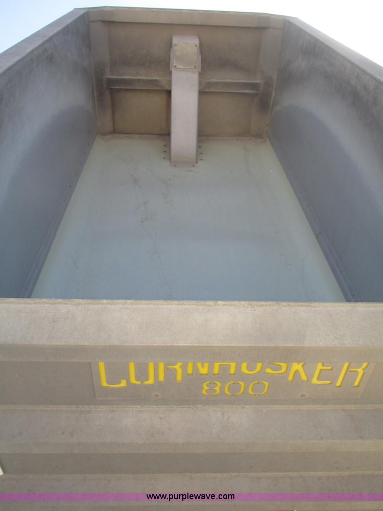 image for item G9755 2009 Cornhusker 800 pup dump trailer