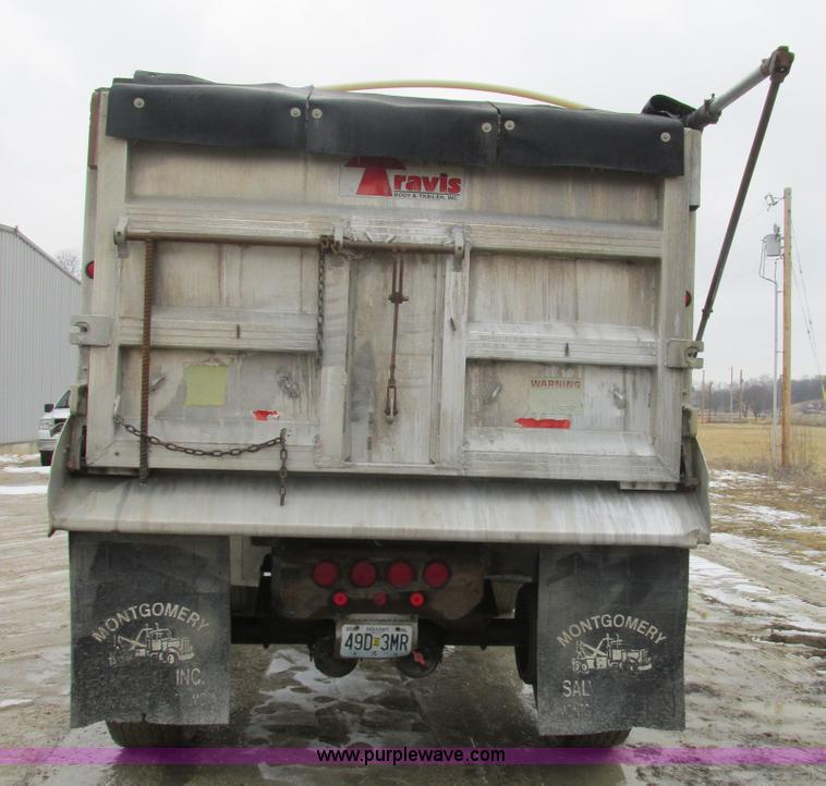 image for item H7564 1993 shop built pup dump trailer