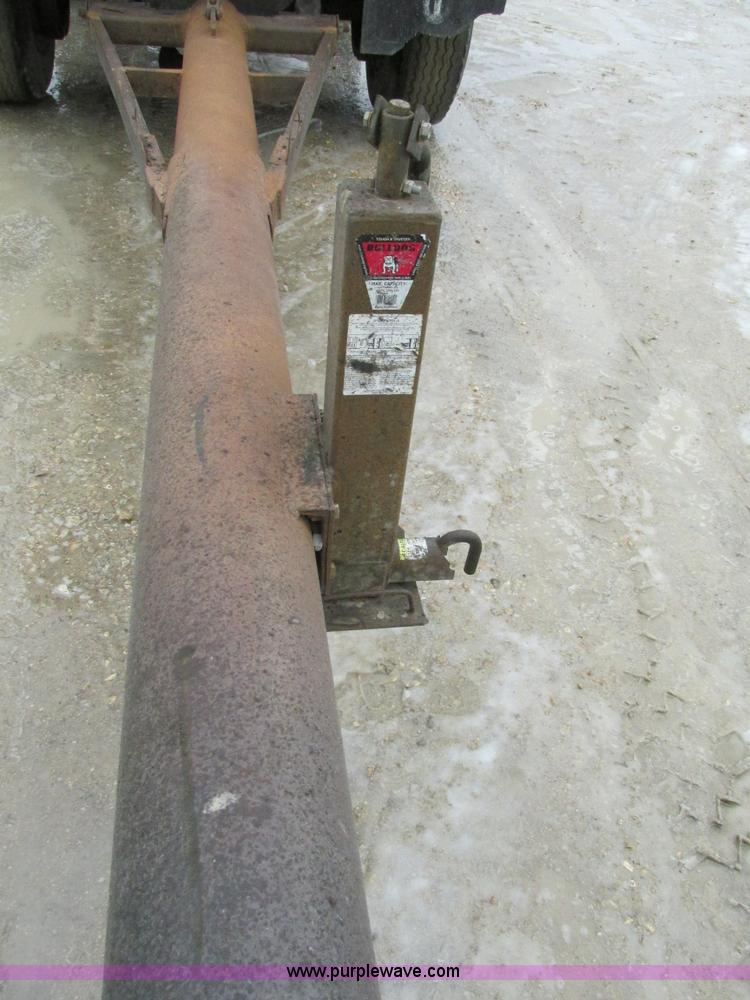 image for item H7564 1993 shop built pup dump trailer