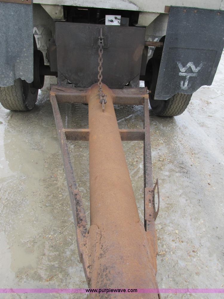 image for item H7564 1993 shop built pup dump trailer