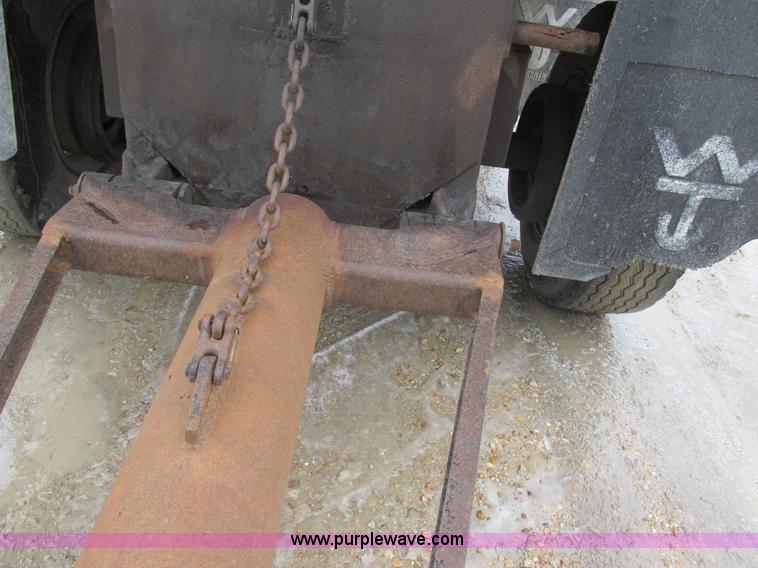 image for item H7564 1993 shop built pup dump trailer