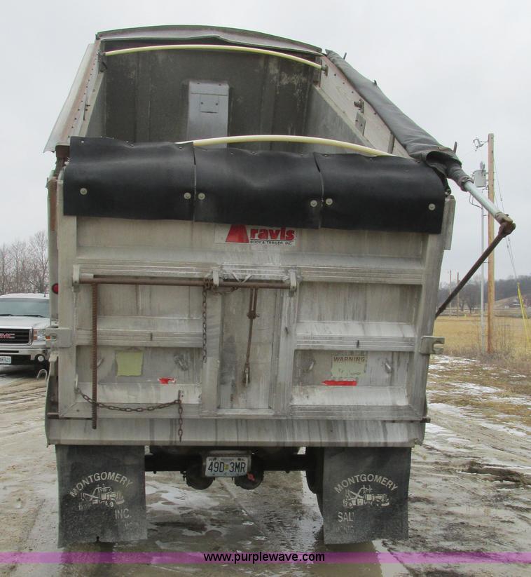 image for item H7564 1993 shop built pup dump trailer