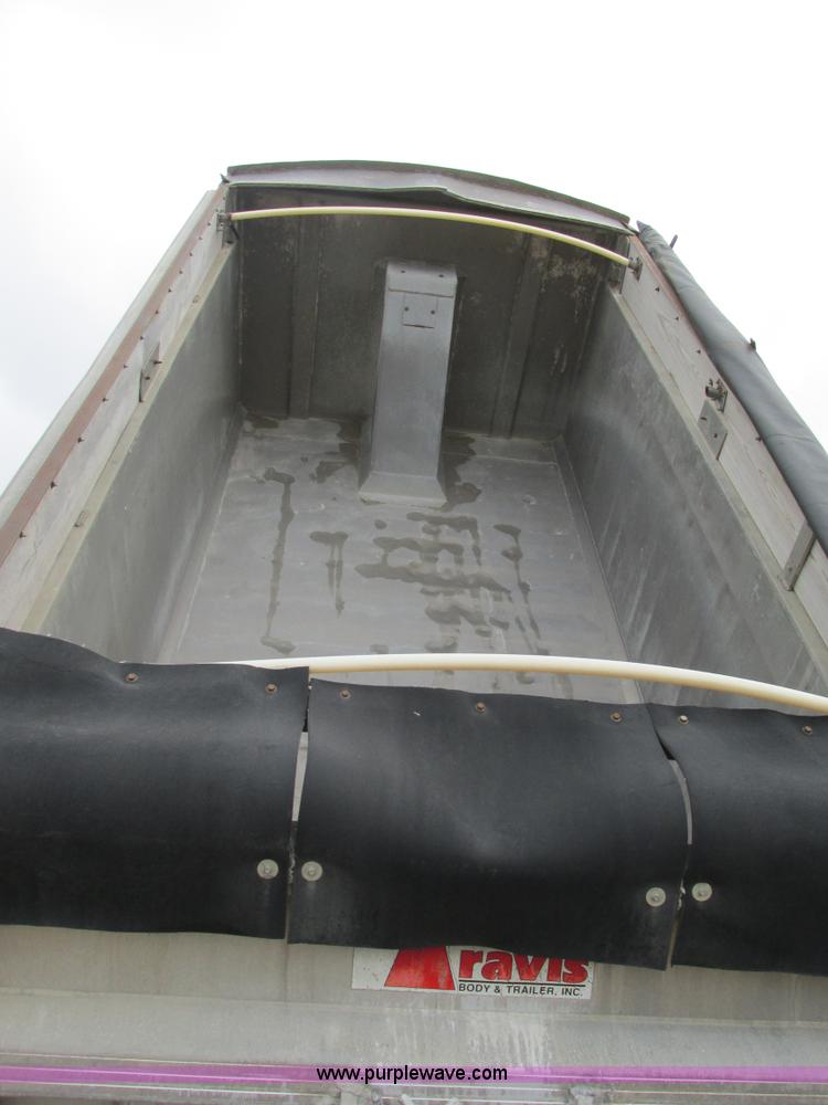 image for item H7564 1993 shop built pup dump trailer