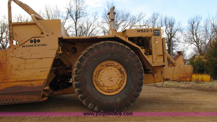 image for item I3083 Komatsu WS23-1 conventional scraper