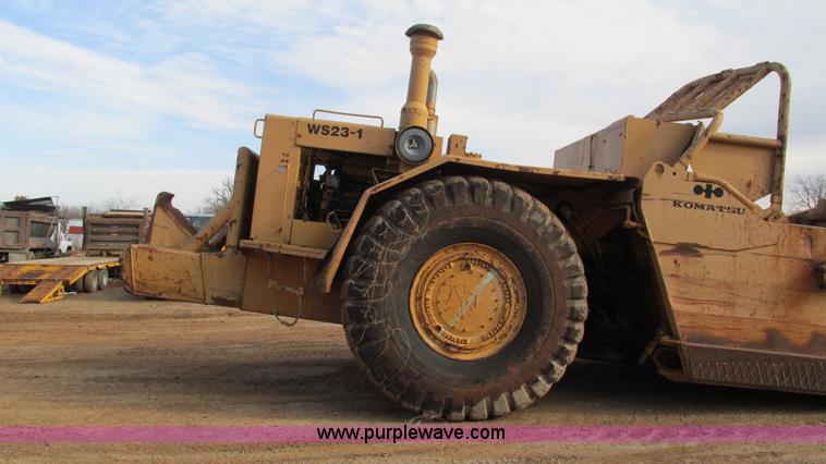 image for item I3083 Komatsu WS23-1 conventional scraper