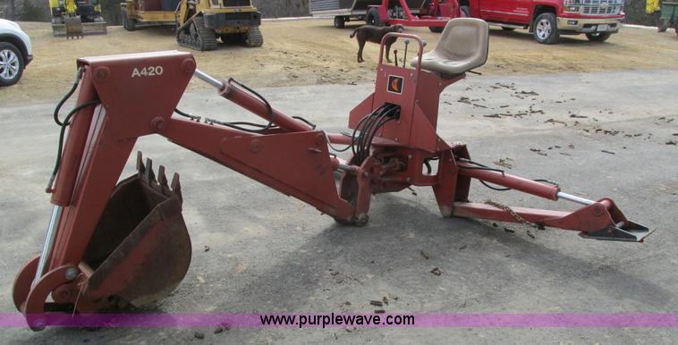 image for item I4020 Ditch Witch A420 backhoe attachment