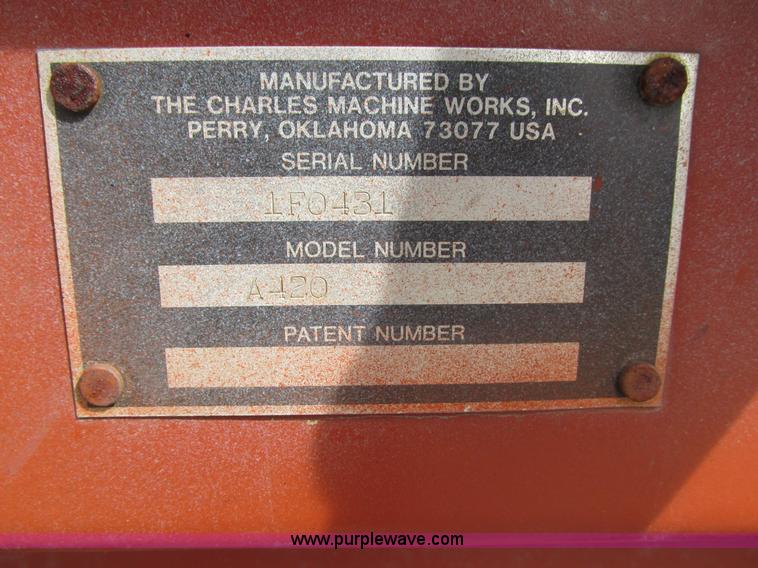 image for item I4020 Ditch Witch A420 backhoe attachment