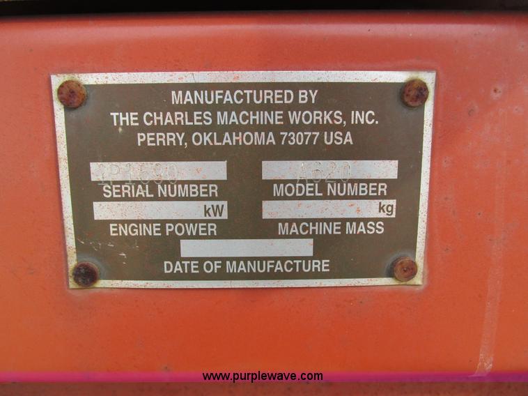 image for item I4029 1997 Ditch Witch A620 backhoe attachment