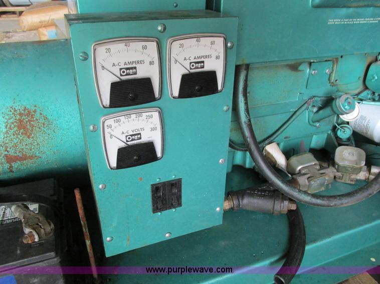 image for item I4031 Onan LTEU200-3/7929B generator