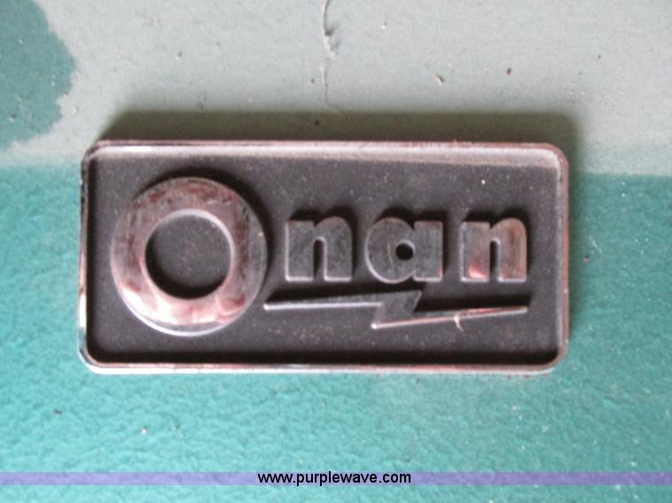 image for item I4031 Onan LTEU200-3/7929B generator