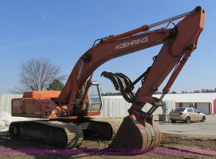 image for item I4034 Koehring 6633 excavator
