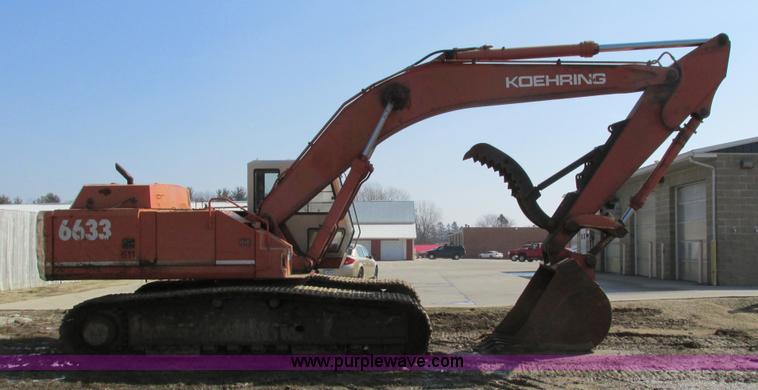 image for item I4034 Koehring 6633 excavator