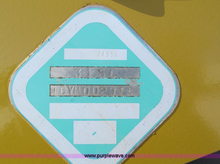 image for item I4052 1994 Caterpillar 315L excavator