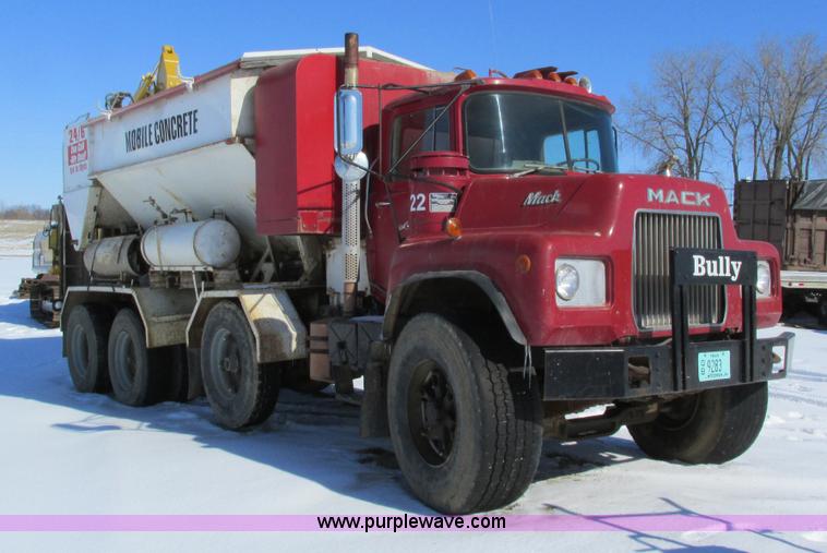 image for item I4053 1978 Mack mixer truck