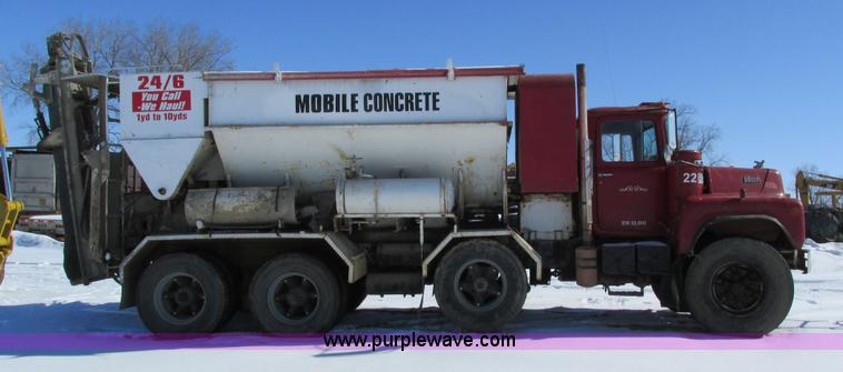 image for item I4053 1978 Mack mixer truck
