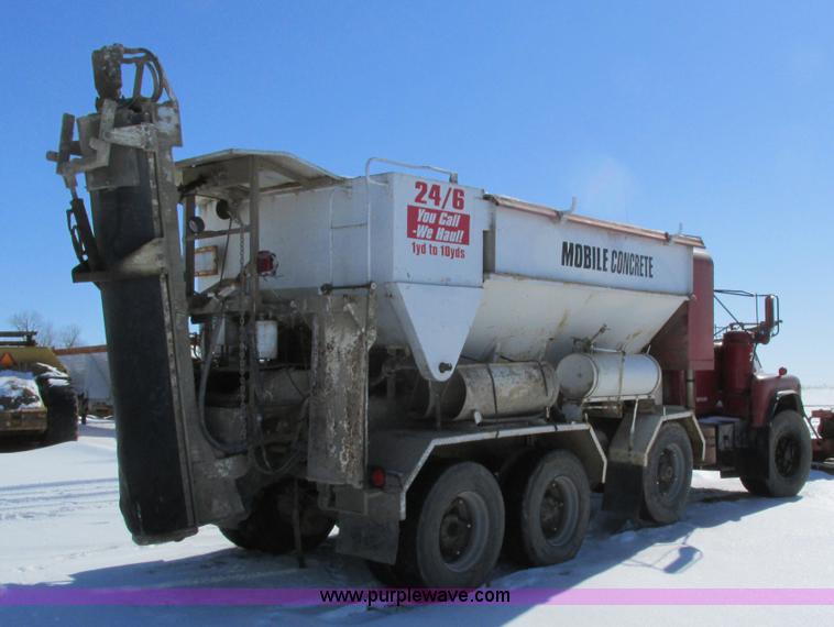 image for item I4053 1978 Mack mixer truck