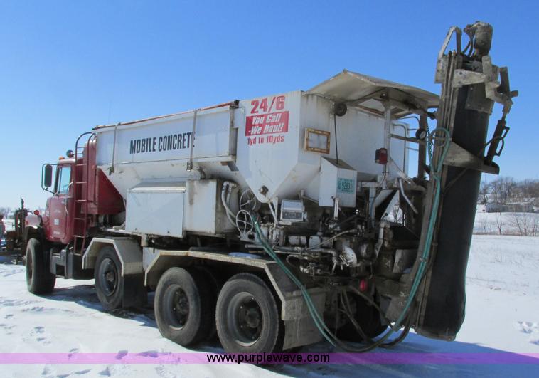 image for item I4053 1978 Mack mixer truck