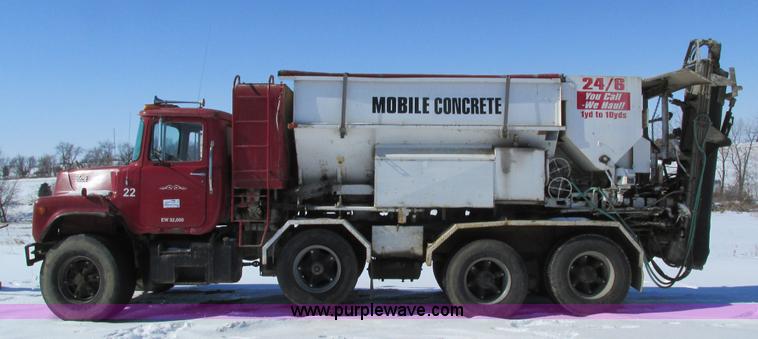 image for item I4053 1978 Mack mixer truck