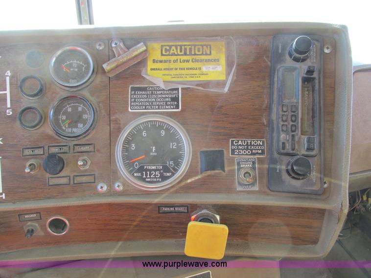 image for item I4053 1978 Mack mixer truck