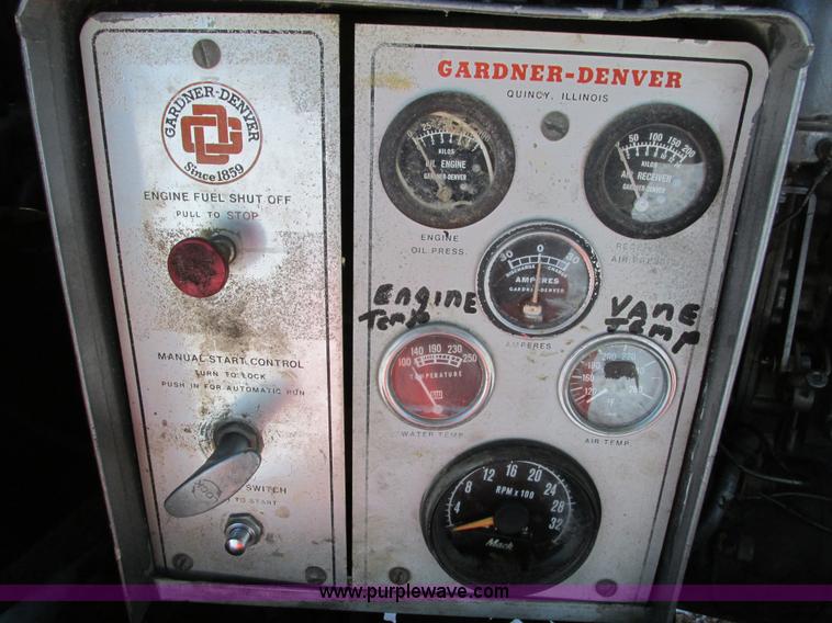 image for item I4055 1970 Gardner Denver air compressor