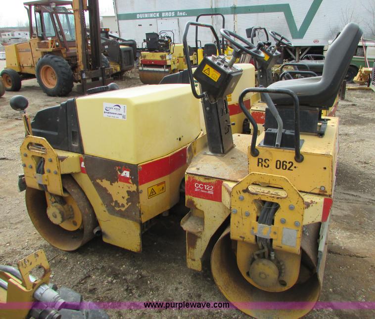 image for item I6554 1995 Dynapac CC122 double drum vibratory roller