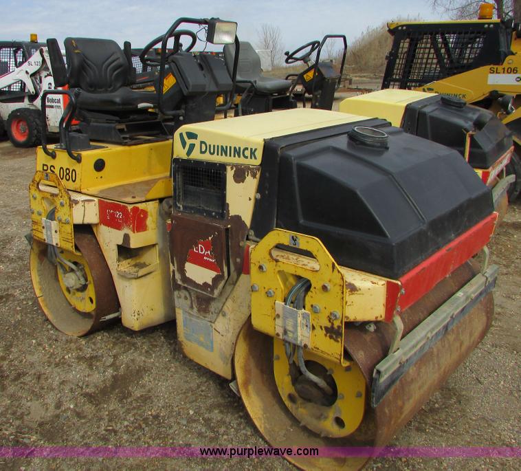 image for item I6555 2000 Dynapac CC122 double drum vibratory roller