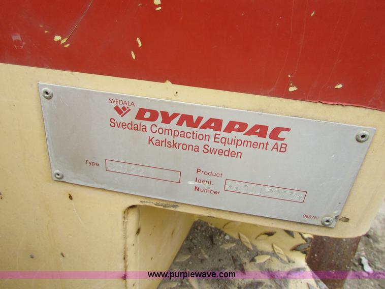 image for item I6555 2000 Dynapac CC122 double drum vibratory roller
