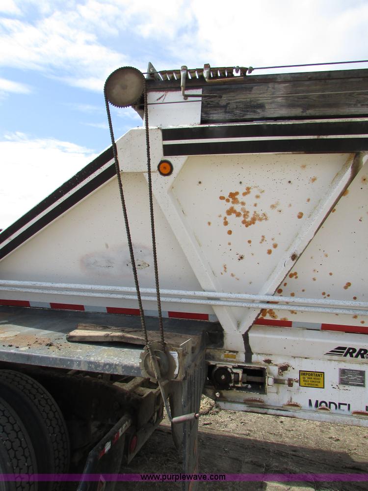 image for item I6558 1994 Red River LB237 live bottom trailer