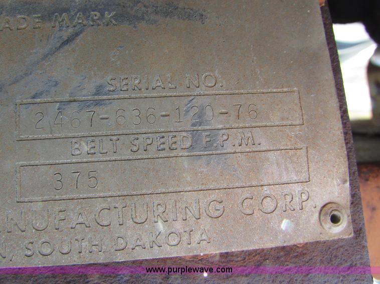 image for item I6564 Kohlberg 636-120 stacking conveyor