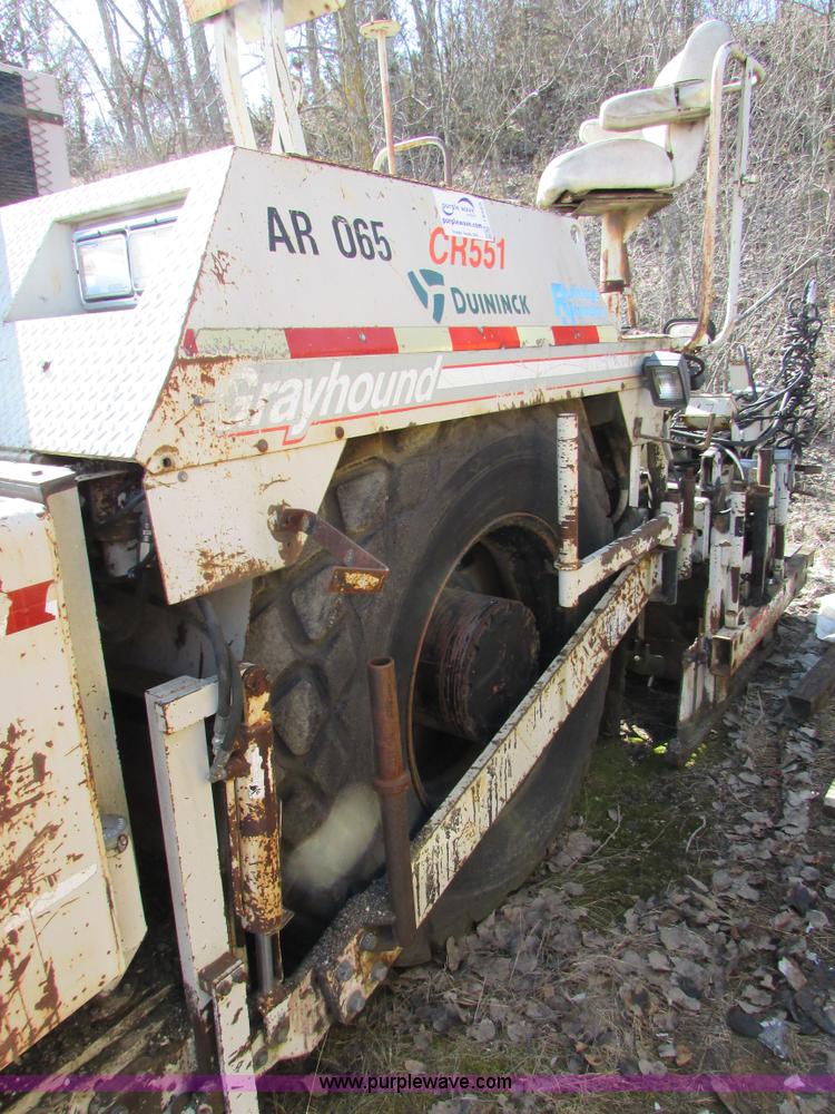 image for item I6565 Cedarapids CR551 asphalt paver