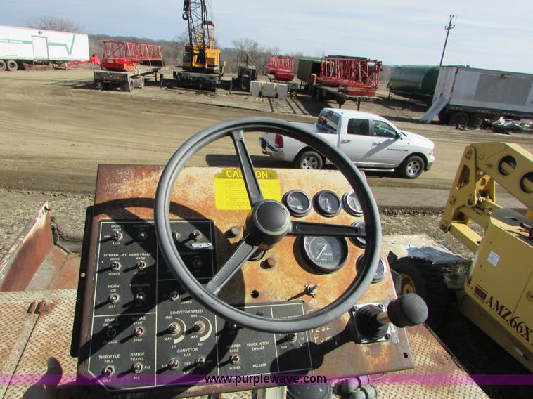 image for item I6565 Cedarapids CR551 asphalt paver