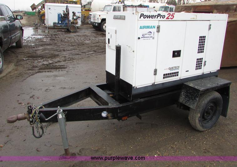 image for item I6566 2004 Air Man Power Pro generator