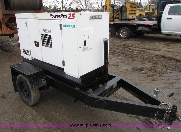 image for item I6566 2004 Air Man Power Pro generator