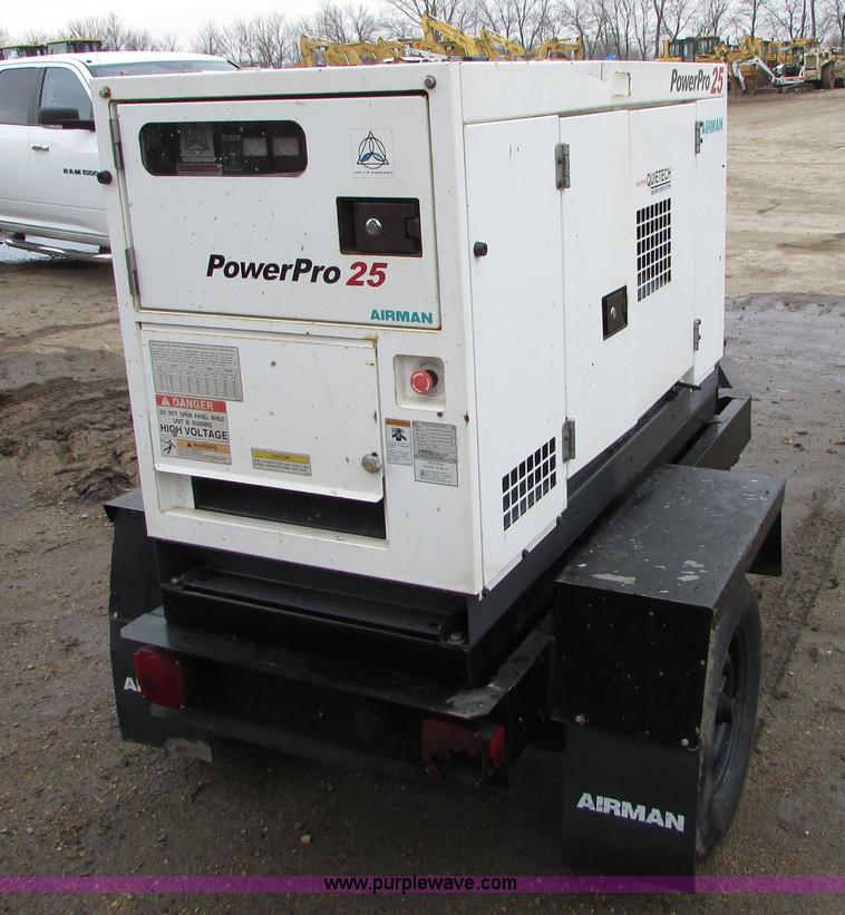 image for item I6566 2004 Air Man Power Pro generator