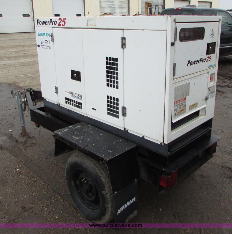 image for item I6566 2004 Air Man Power Pro generator