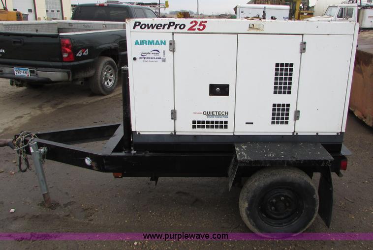 image for item I6566 2004 Air Man Power Pro generator