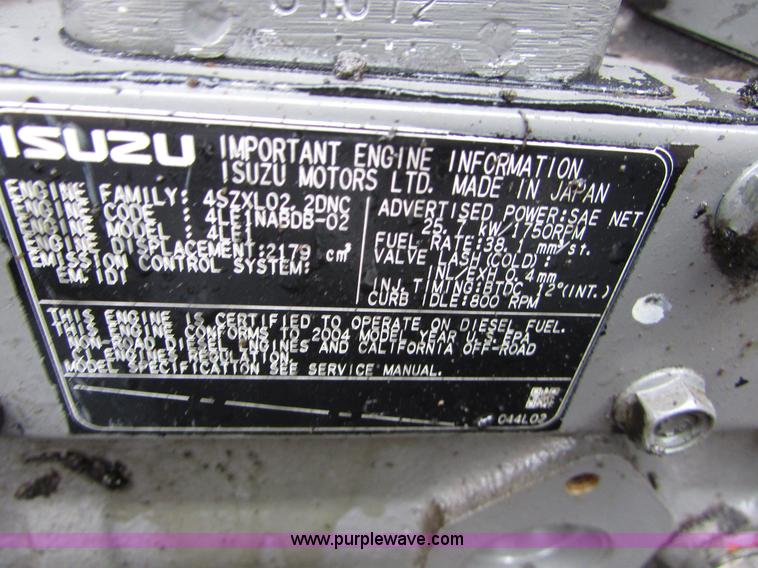 image for item I6566 2004 Air Man Power Pro generator