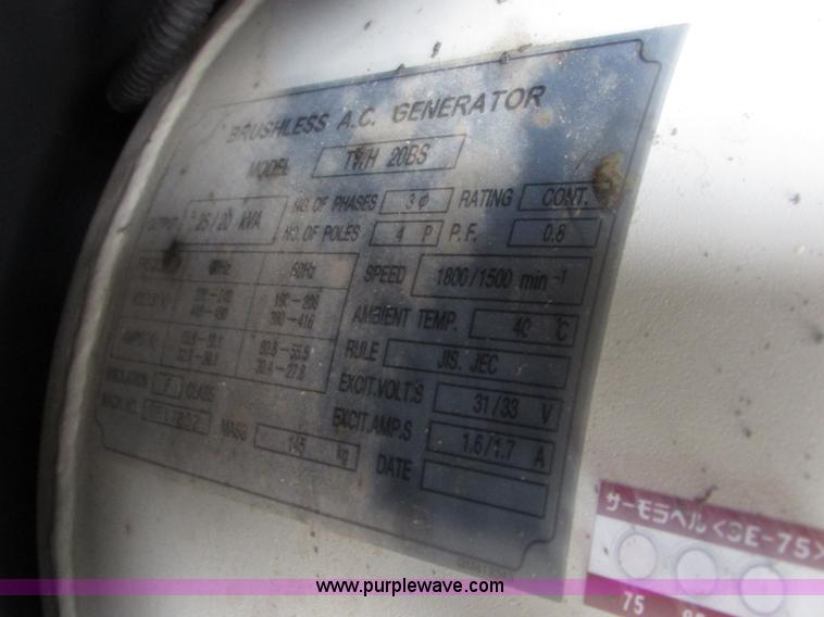 image for item I6566 2004 Air Man Power Pro generator