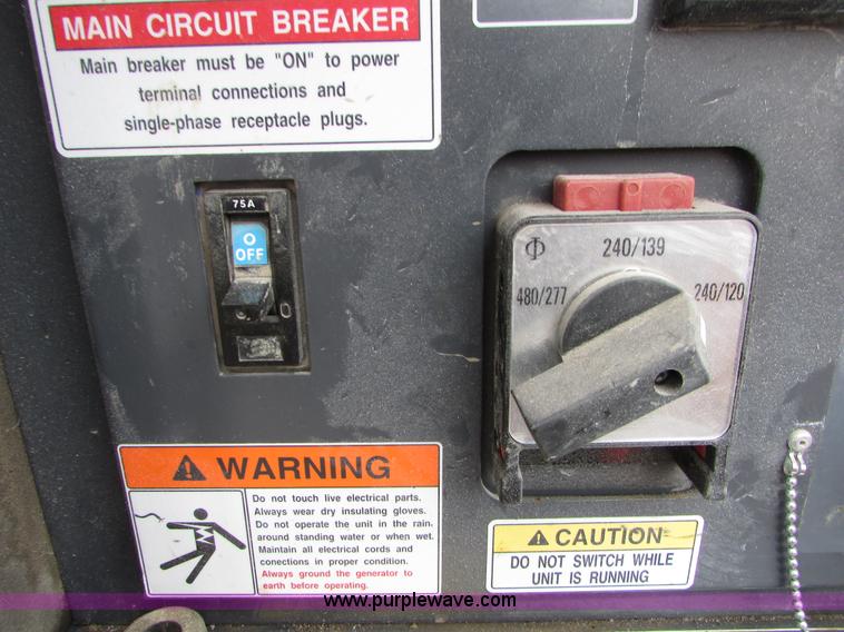 image for item I6566 2004 Air Man Power Pro generator