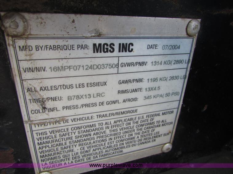 image for item I6566 2004 Air Man Power Pro generator