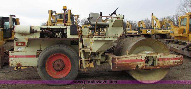 image for item I6568 Rex SP-910B single vibratory drum roller