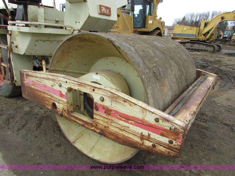 image for item I6568 Rex SP-910B single vibratory drum roller