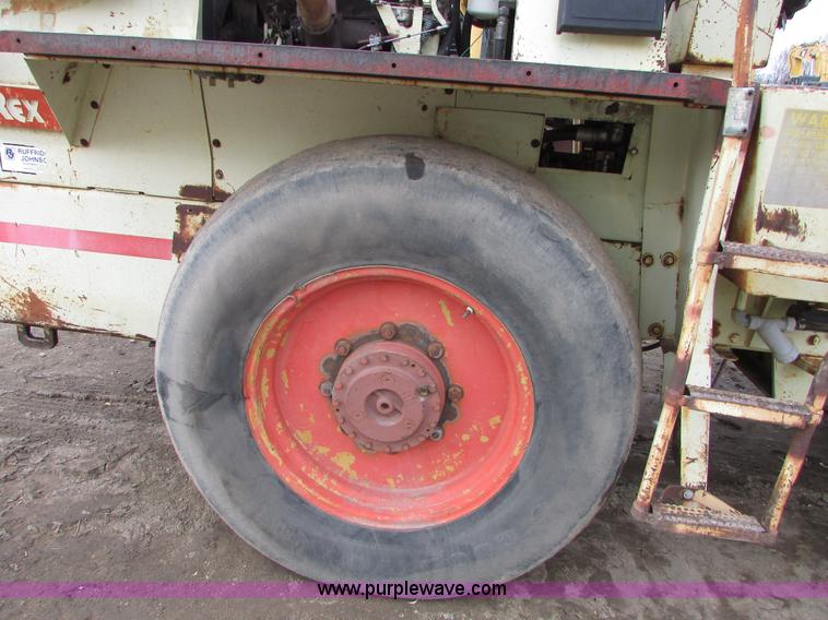 image for item I6568 Rex SP-910B single vibratory drum roller