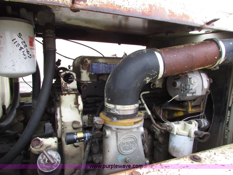 image for item I6568 Rex SP-910B single vibratory drum roller