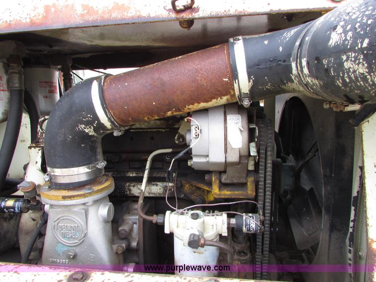 image for item I6568 Rex SP-910B single vibratory drum roller