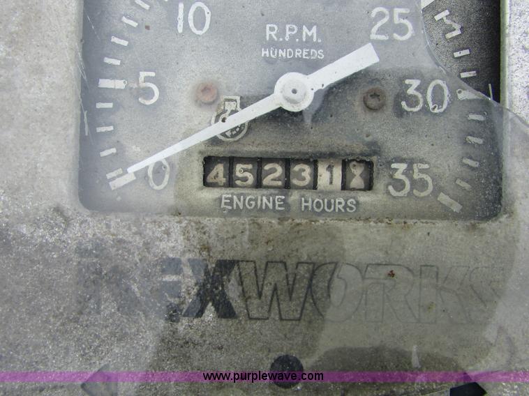 image for item I6568 Rex SP-910B single vibratory drum roller