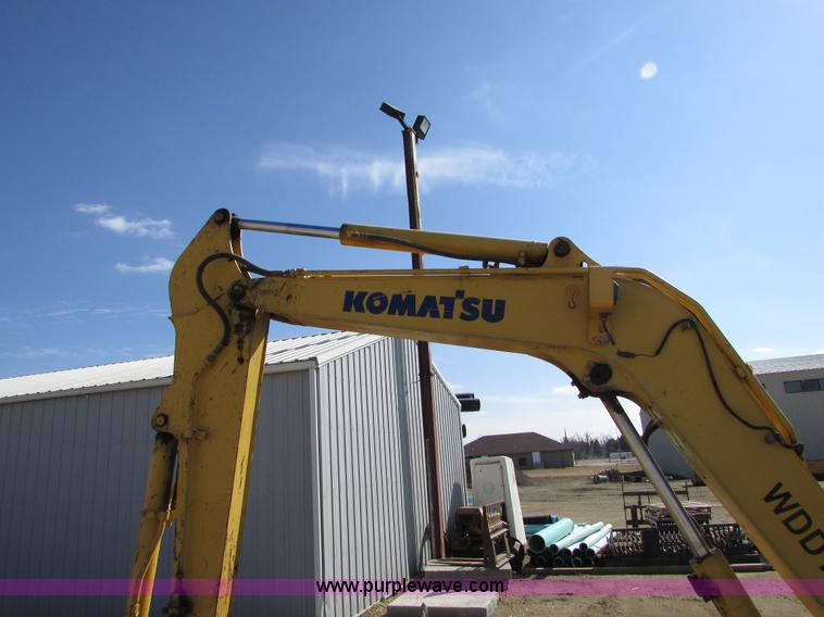 image for item I6573 Komatsu PC40MRX compact excavator