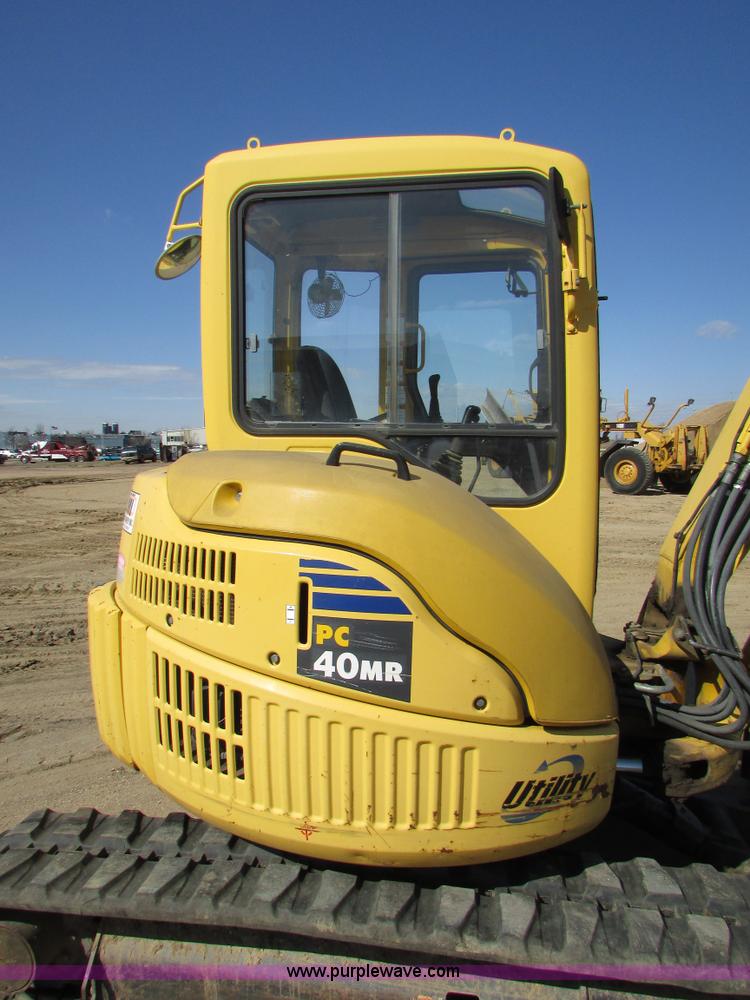 image for item I6573 Komatsu PC40MRX compact excavator