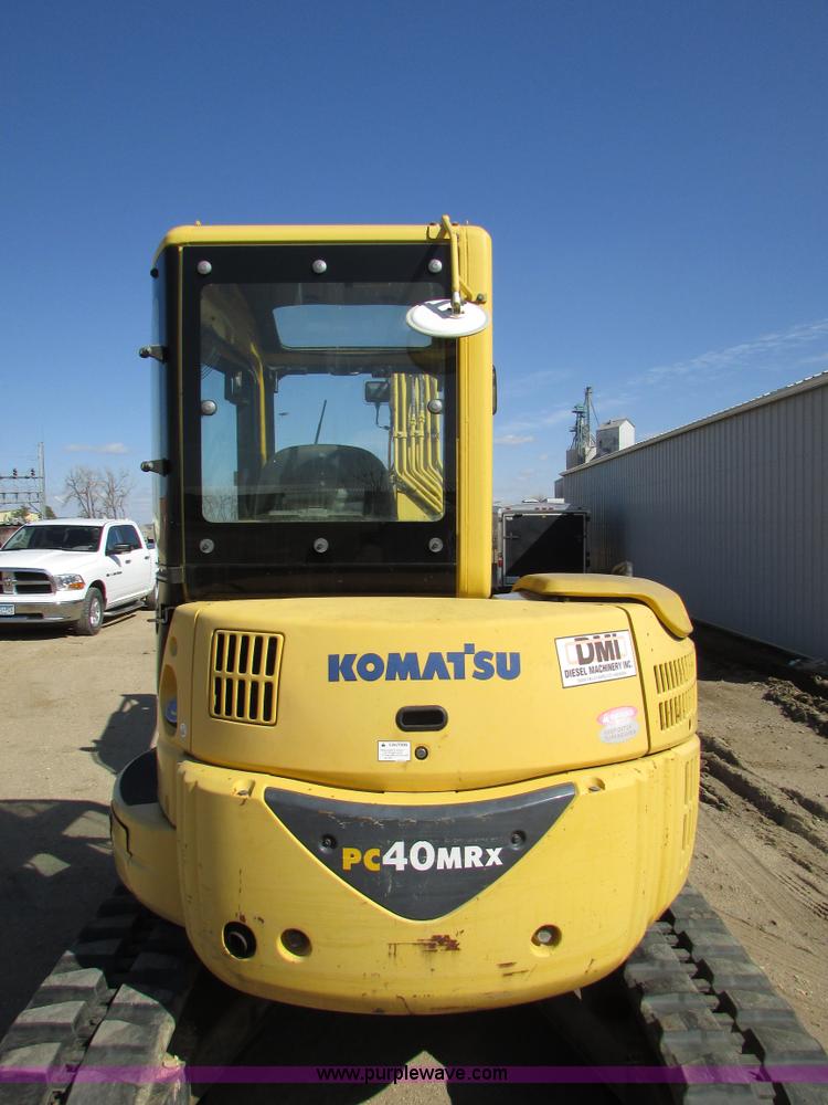 image for item I6573 Komatsu PC40MRX compact excavator