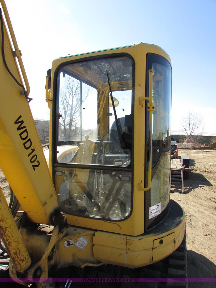 image for item I6573 Komatsu PC40MRX compact excavator